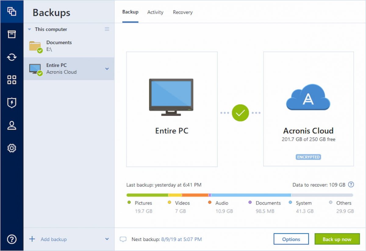 is acronis true image compatible with ntfs